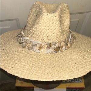 Time and tru straw hat